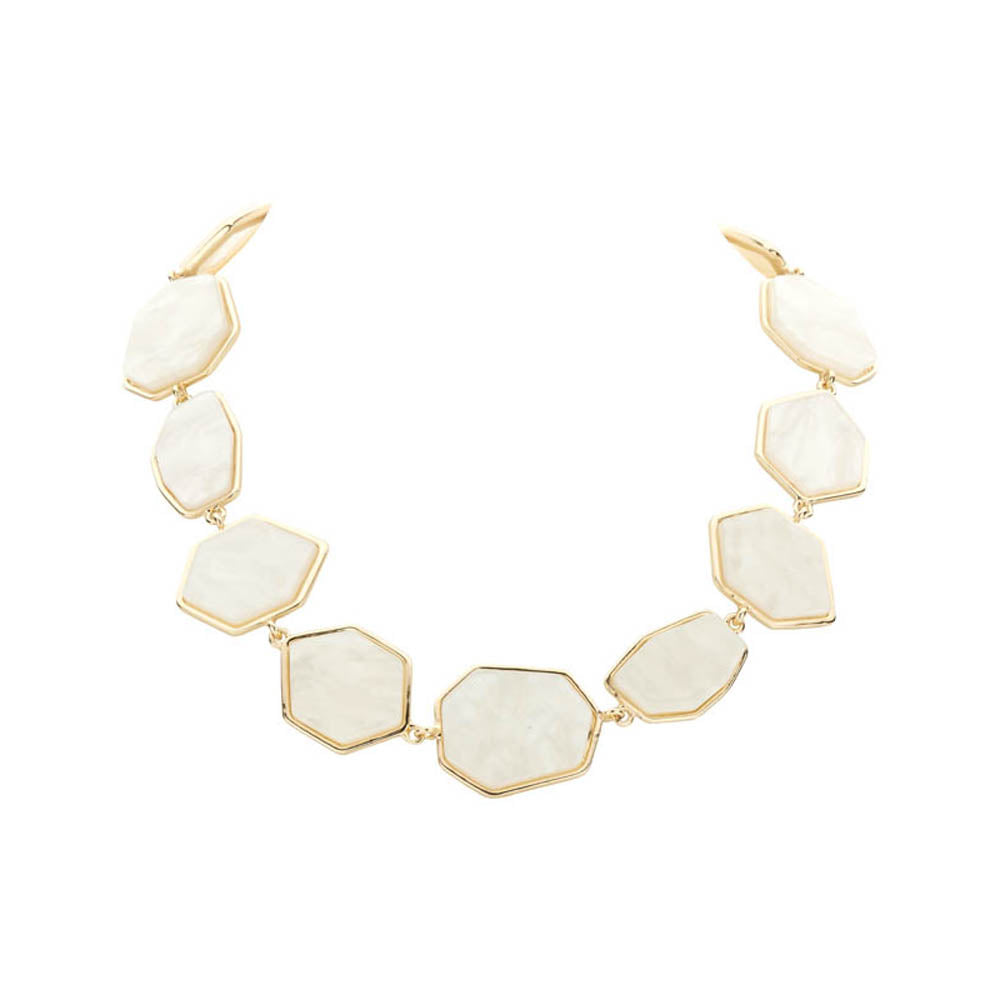 Halsketting - Komo Ecru