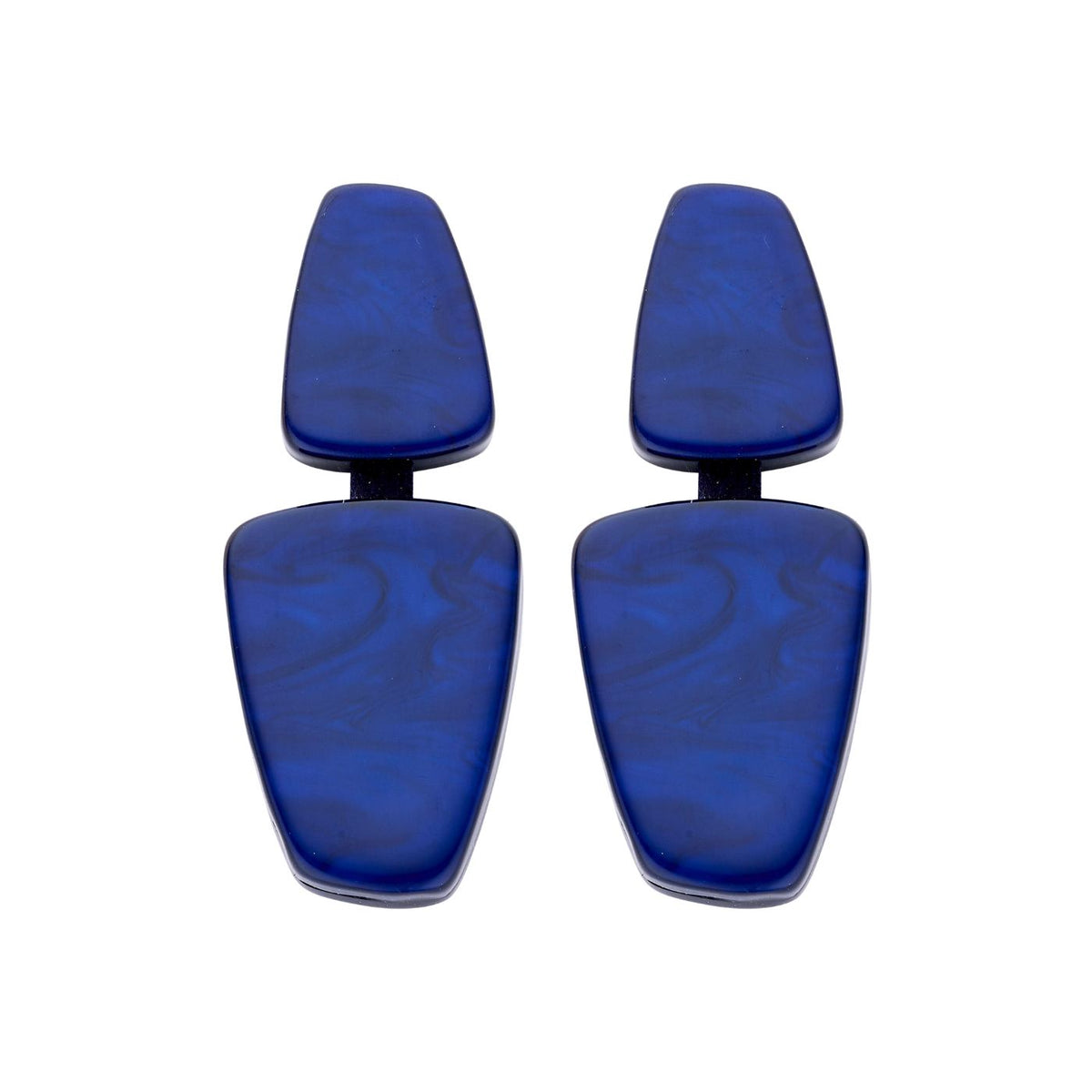 Boucles D'Oreilles - Konnor Oorbellen Donkerblauw