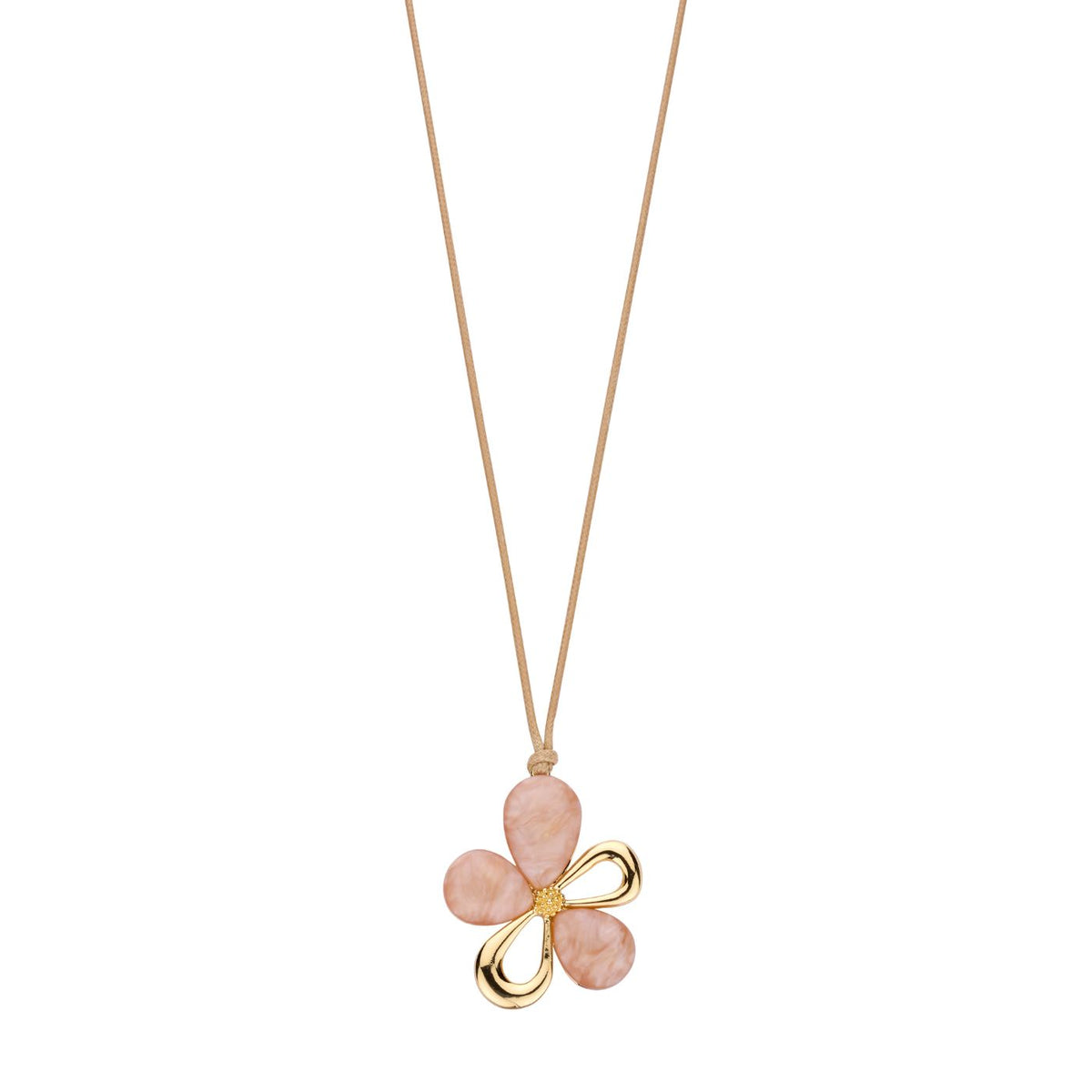 Halsketting - Kalina Halsketting Beige