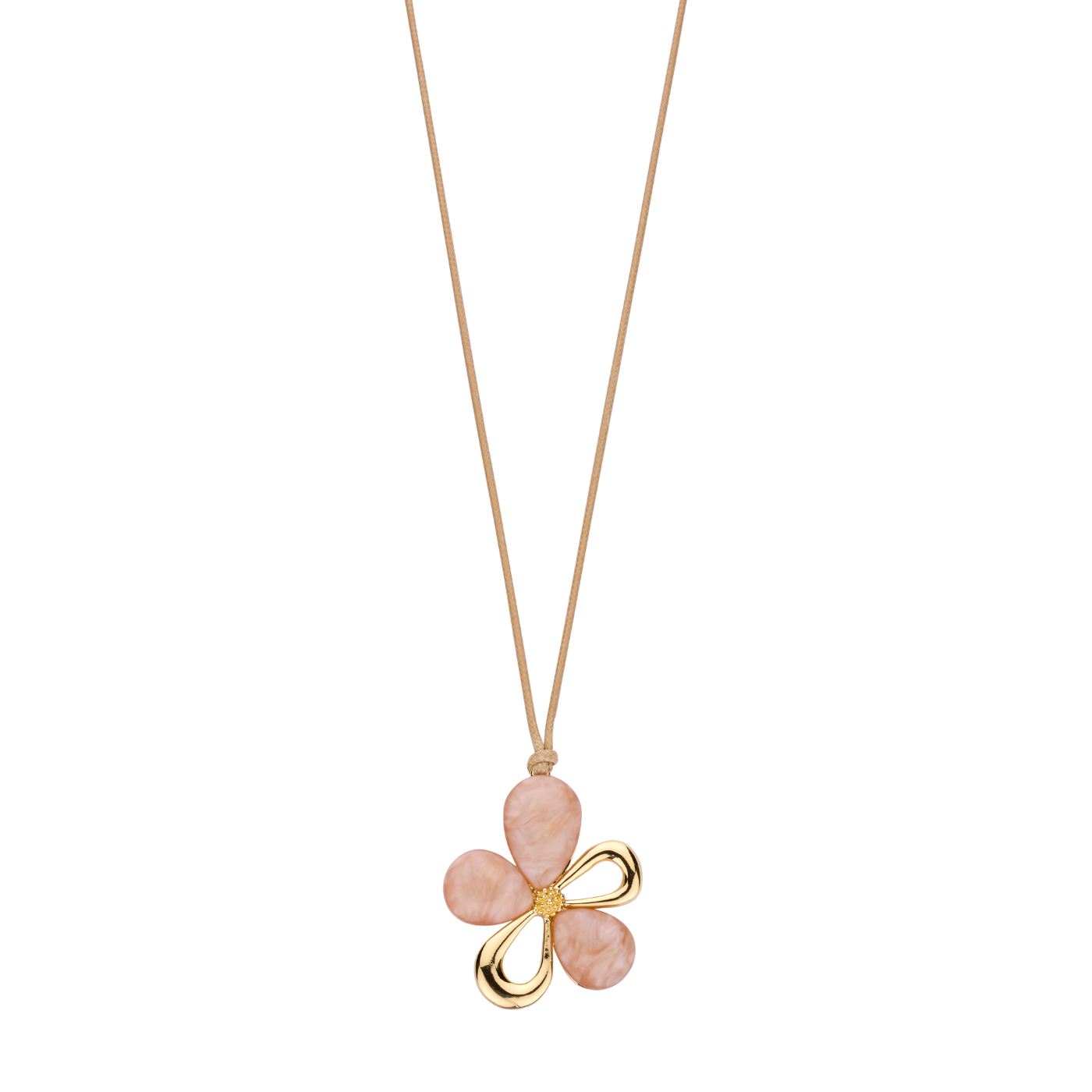 Halsketting - Kalina Halsketting Beige