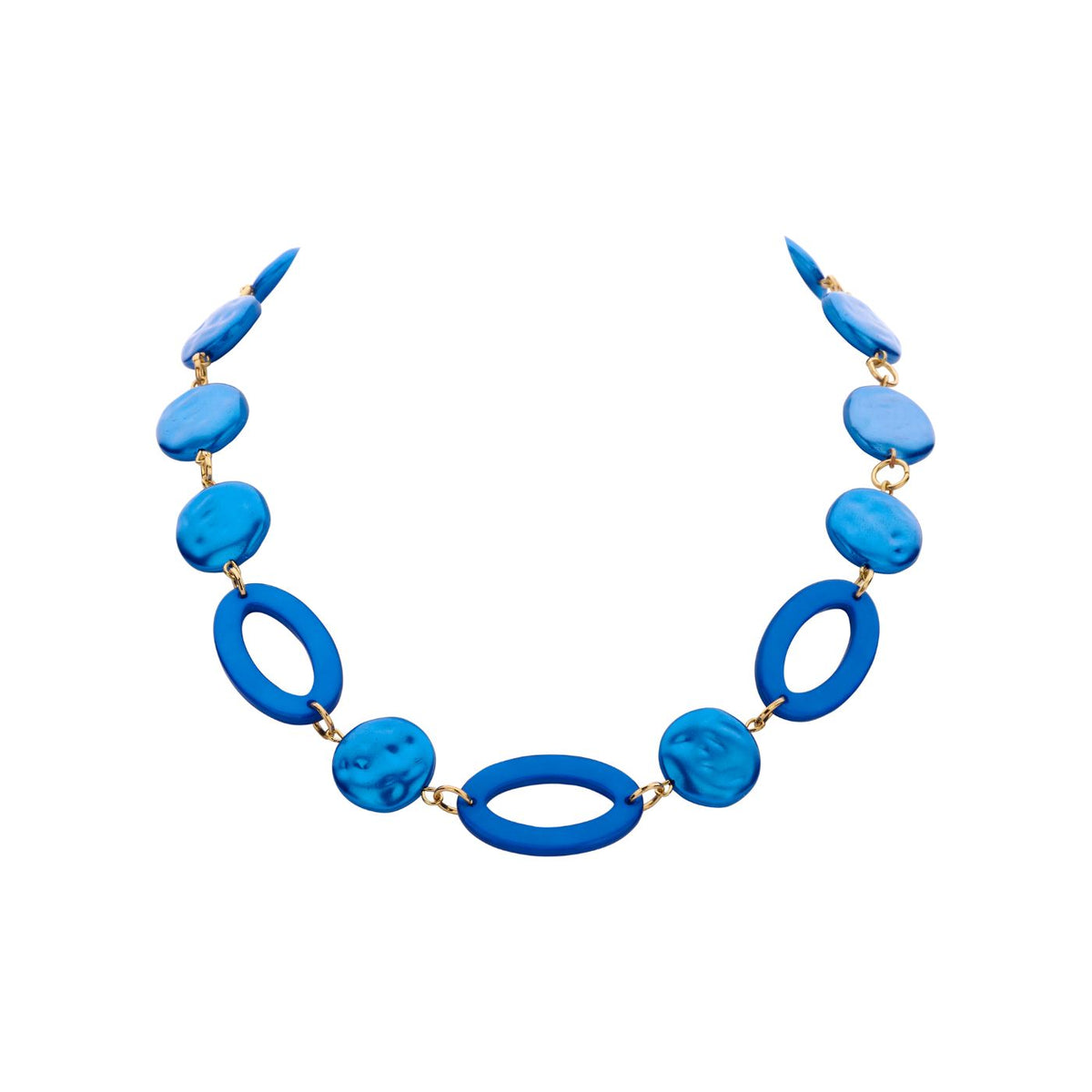 Halsketting - Karn Halsketting Blauw