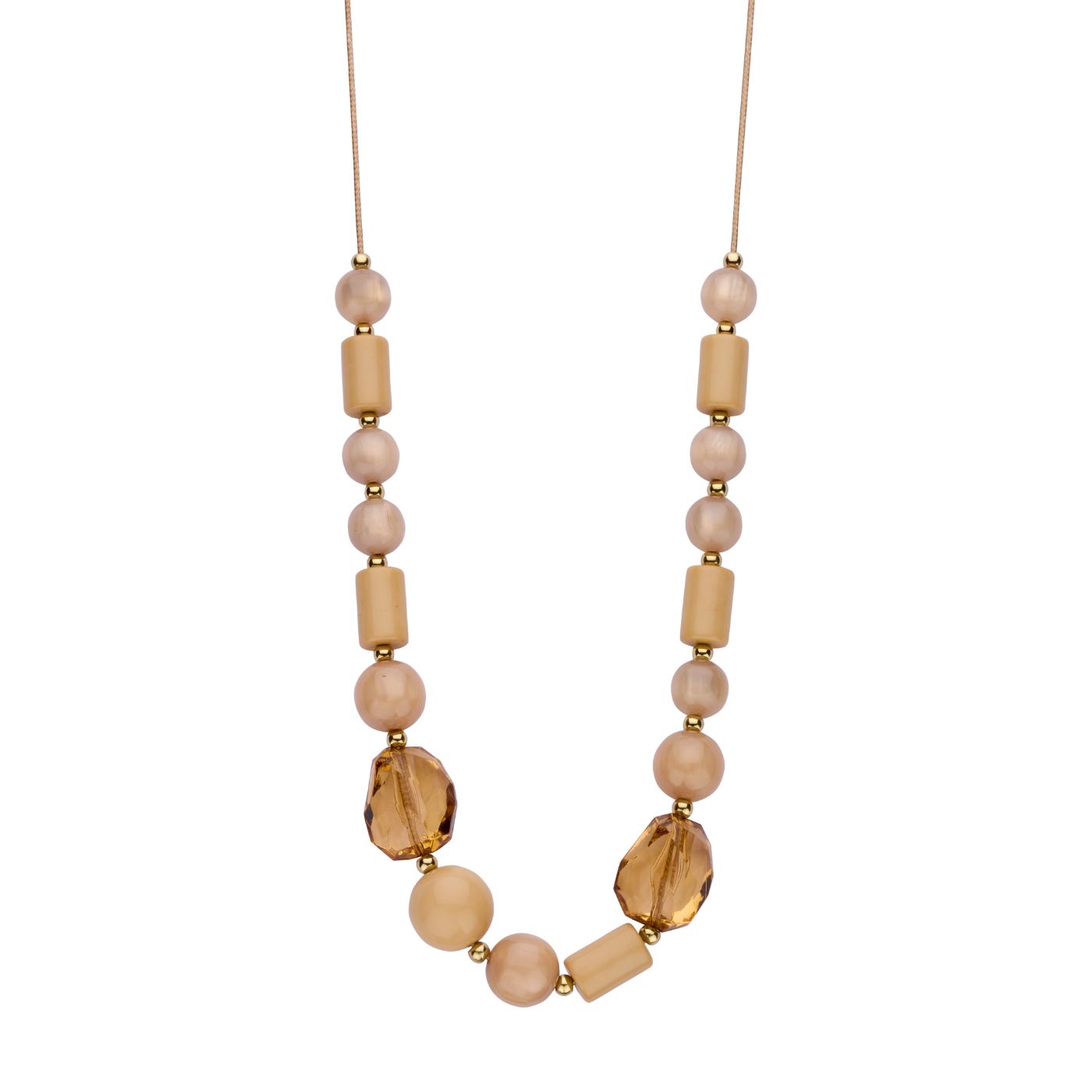 Halsketting - Kasper Halsketting Beige