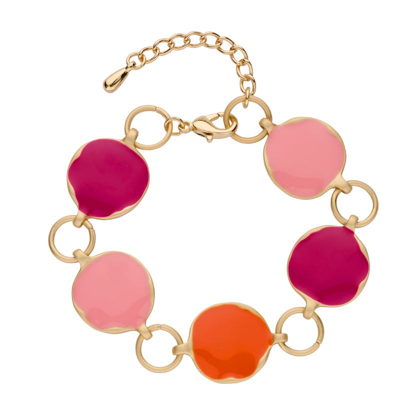 Armband - Kent Armband Multi Roze