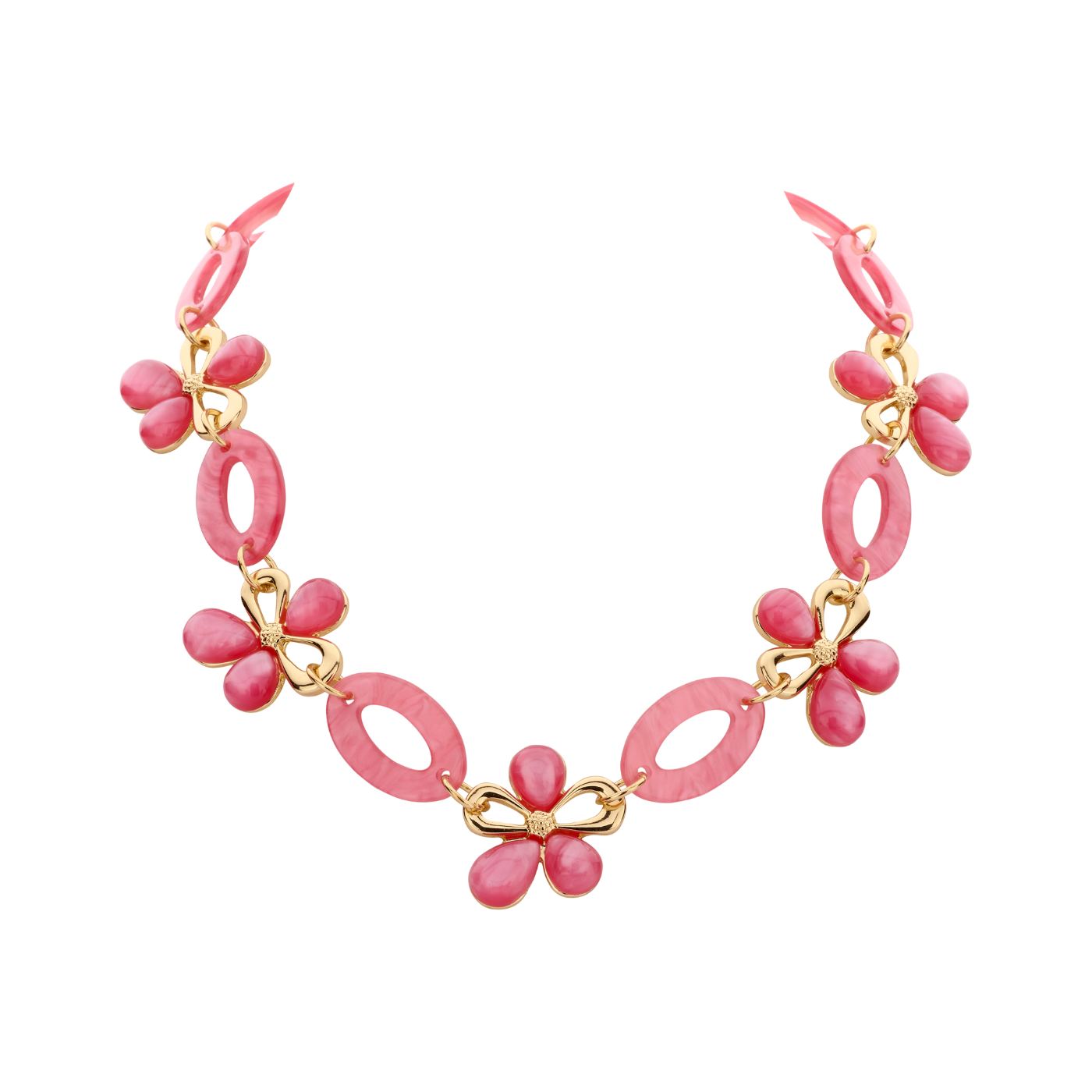 Halsketting - Klaas Halsketting Fuchsia