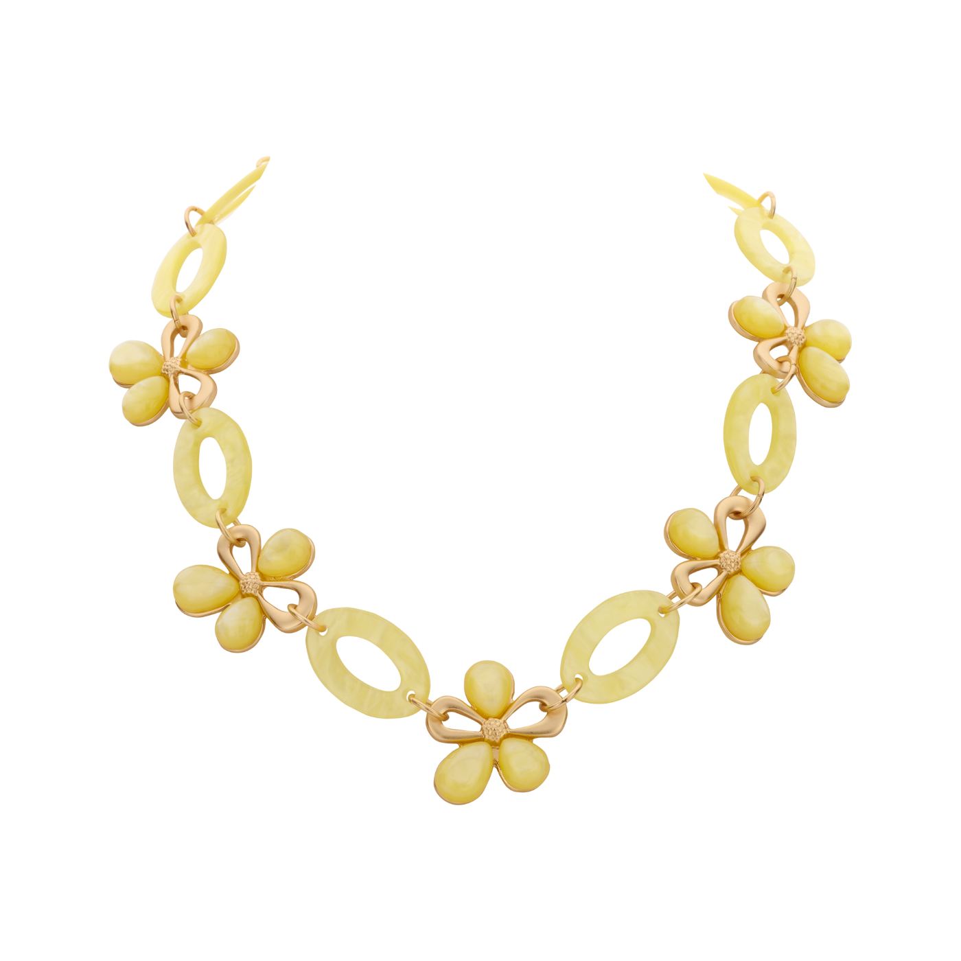 Halsketting - Klaas Halsketting Geel