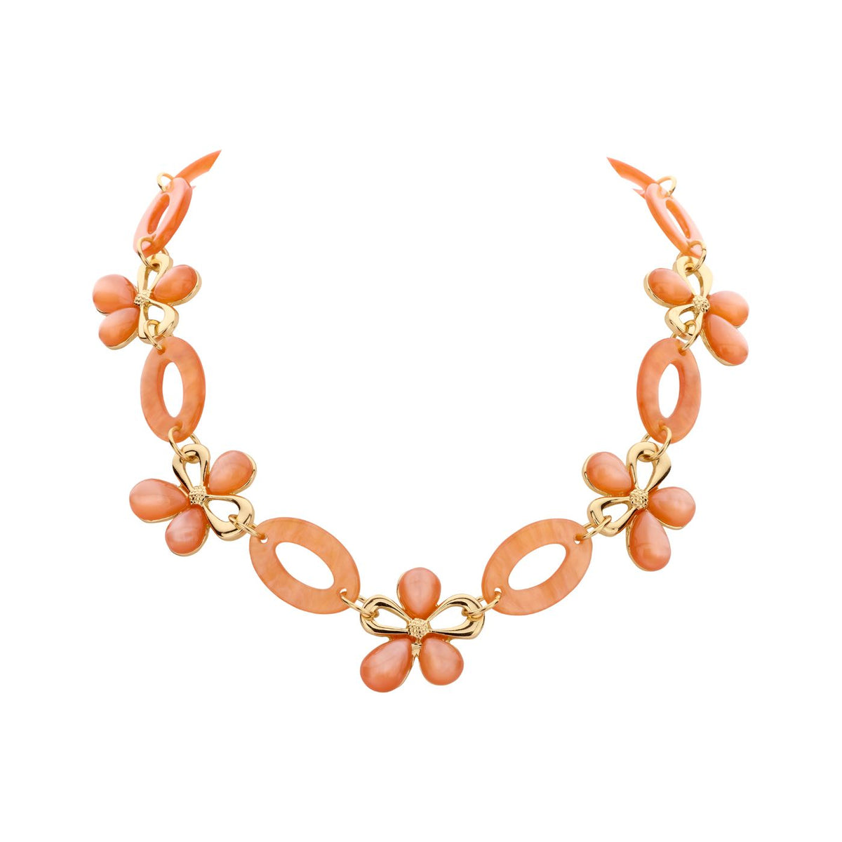 Collier - Klaas Halsketting Oranje