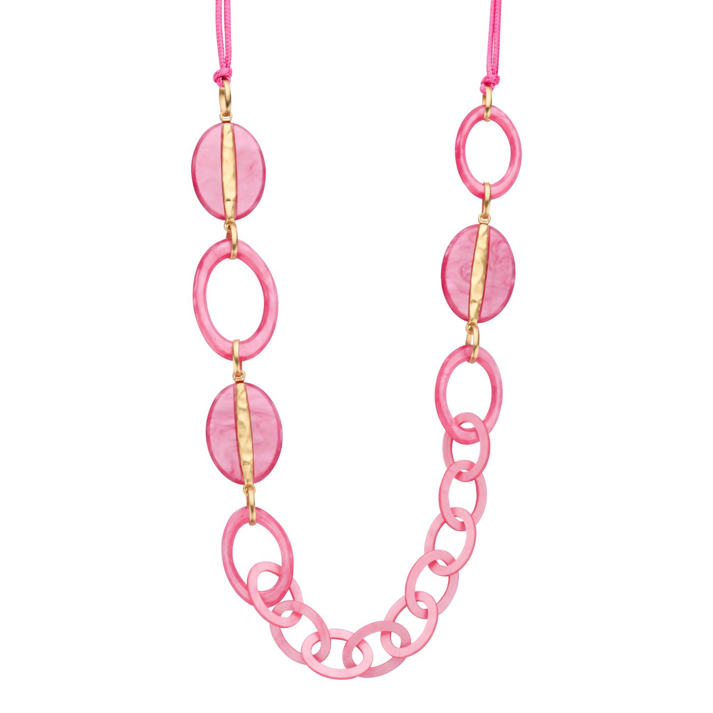 Halsketting - Klaus Halsketting Fuchsia