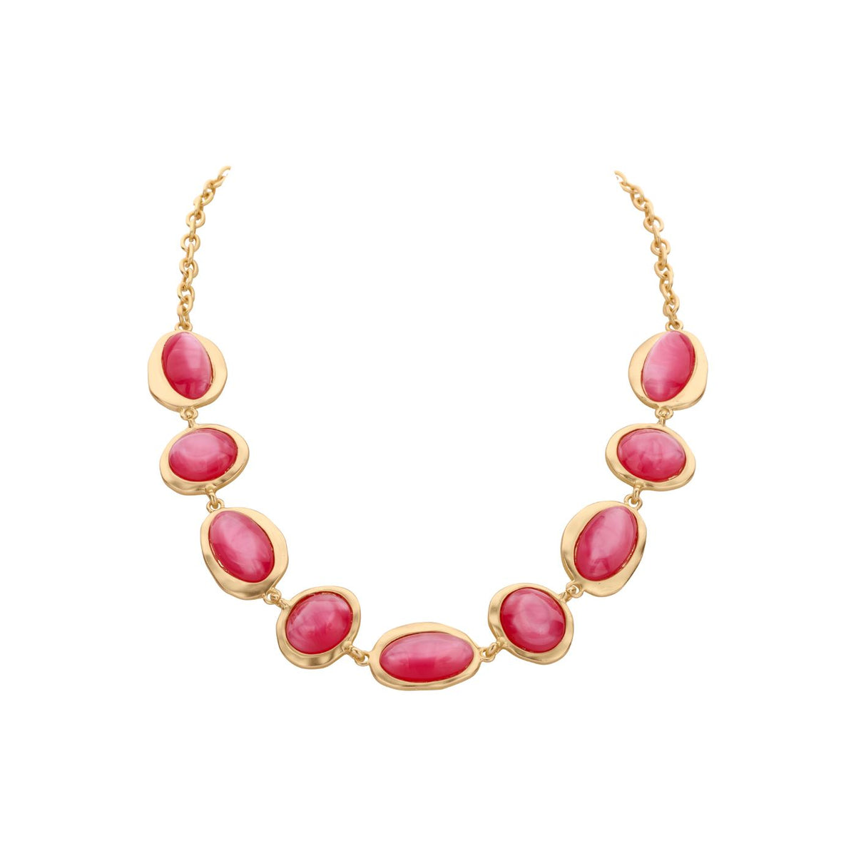 Collier - Kobe Halsketting Fuchsia