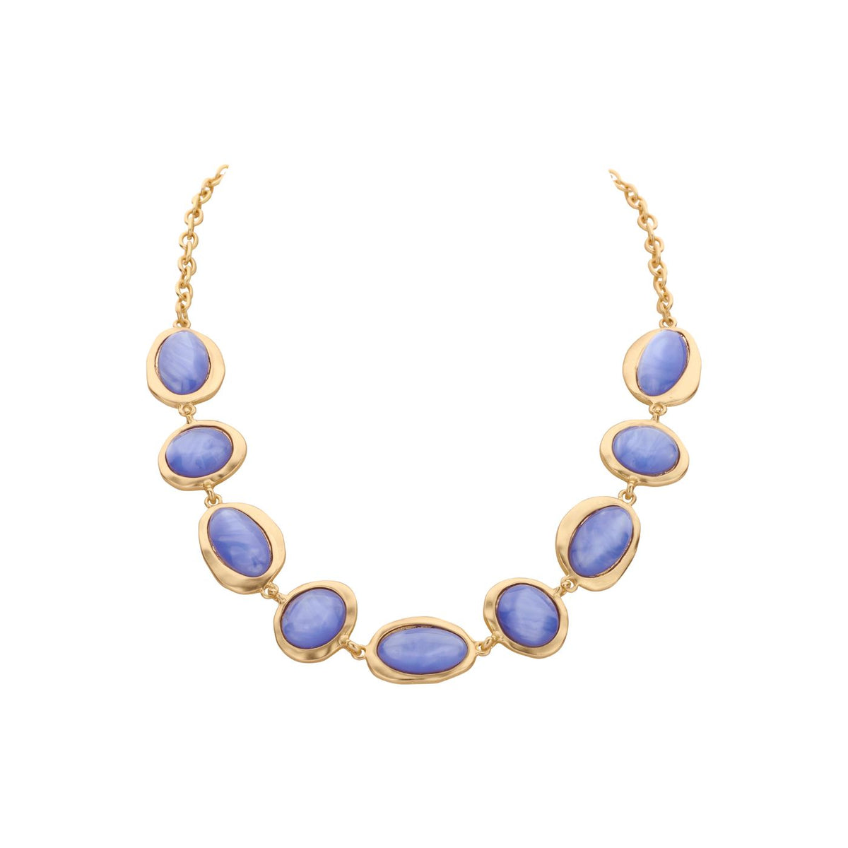 Collier - Kobe Halsketting Lichtblauw