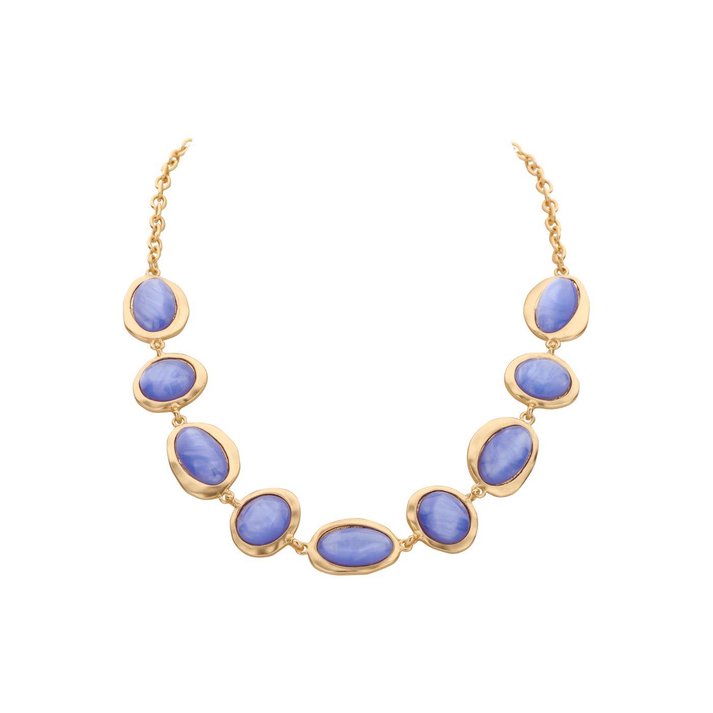 Collier - Kobe Halsketting Lichtblauw