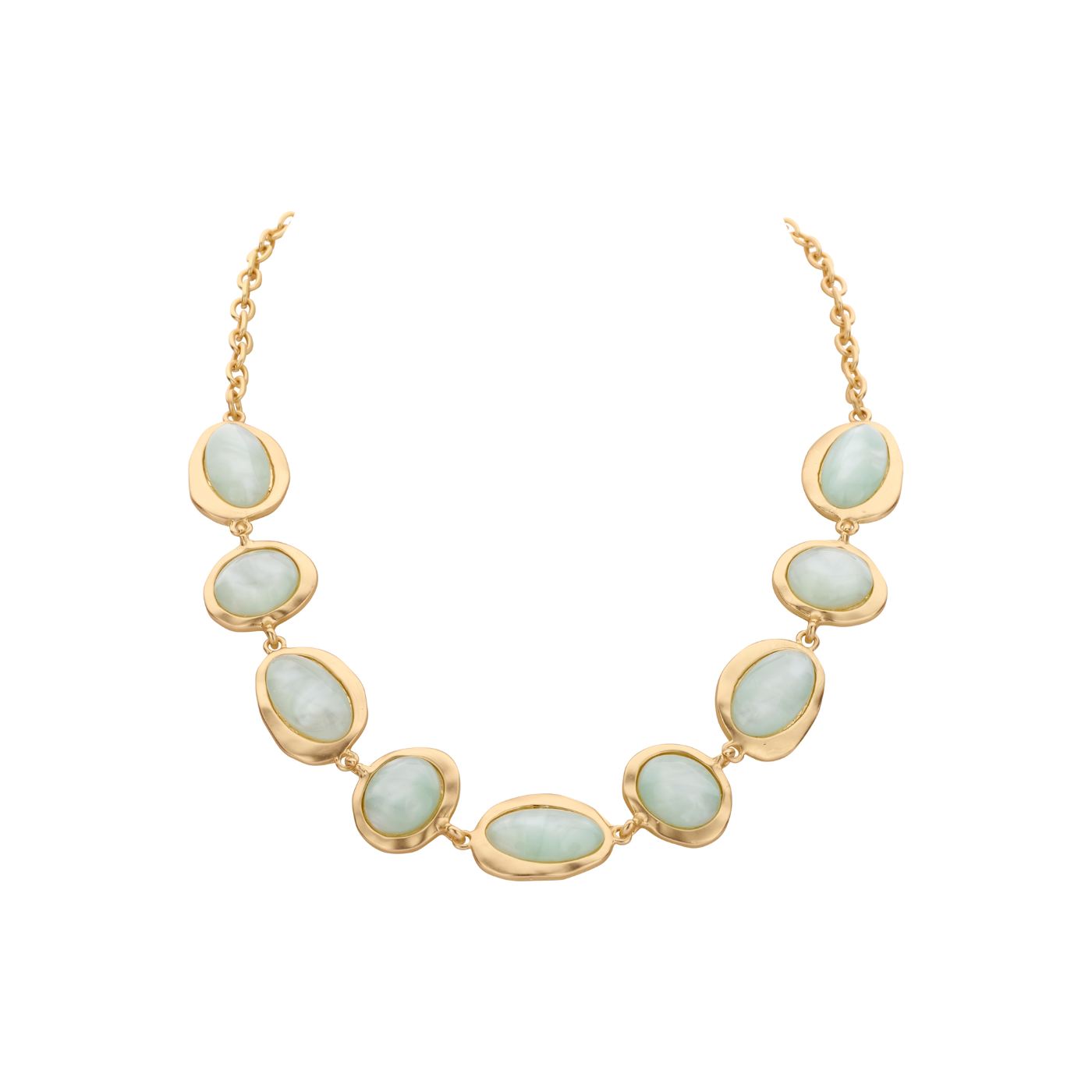 Collier - Kobe Halsketting Watergroen