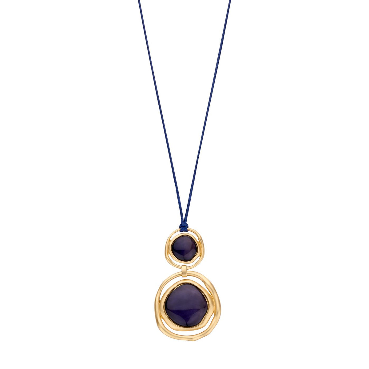 Halsketting - Kurt Halsketting Donkerblauw