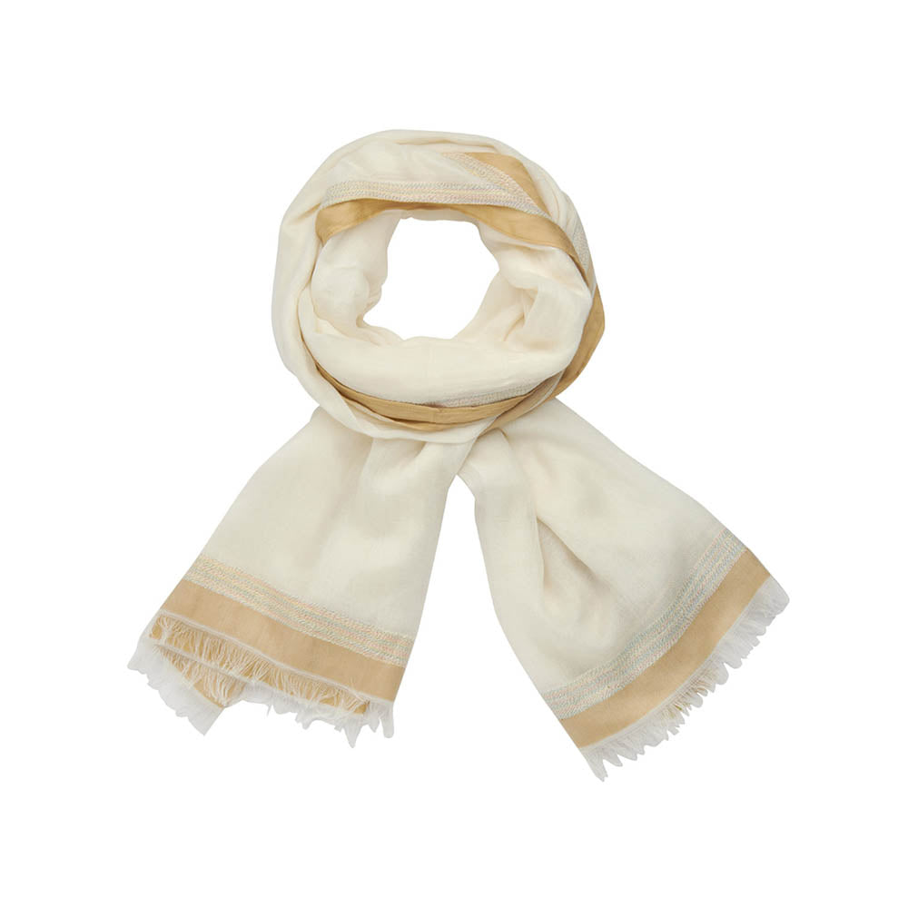Sjaal - Lcscarves175 Ecru