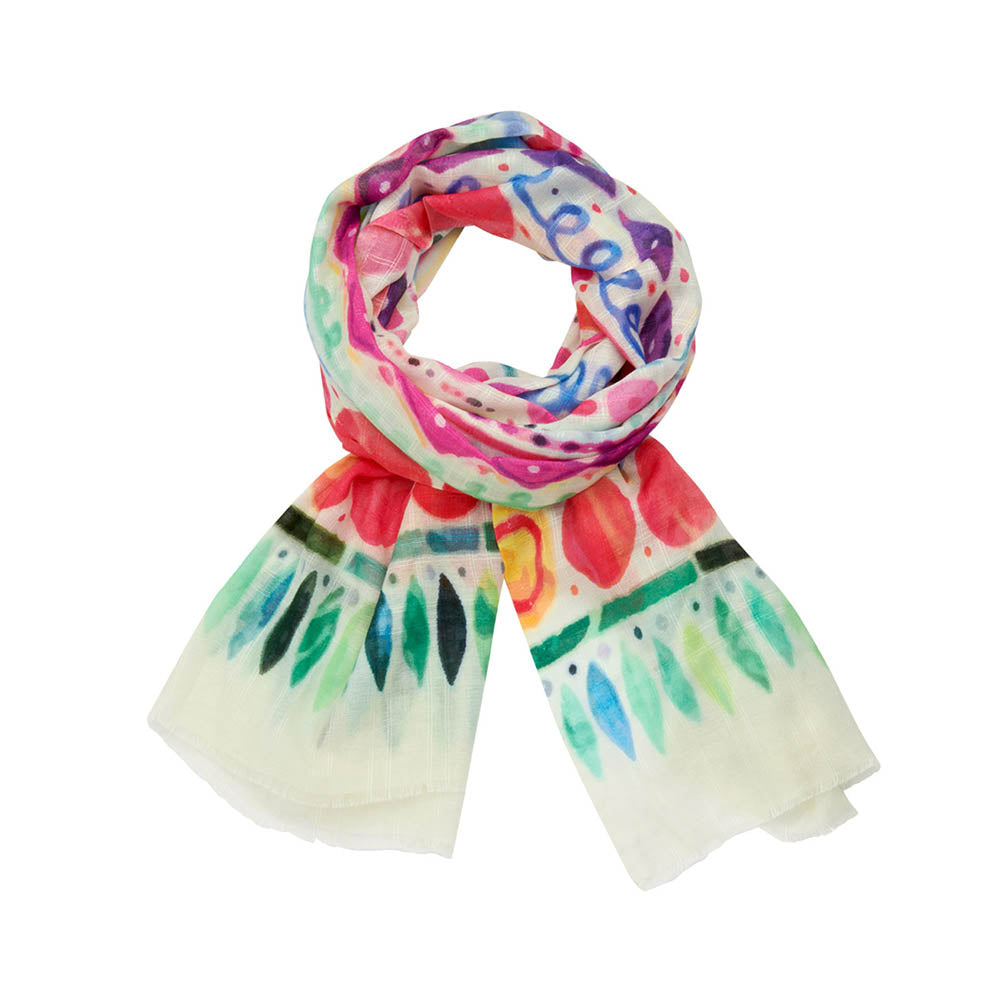 Sjaal - Lcscarves176 Multi Blauw