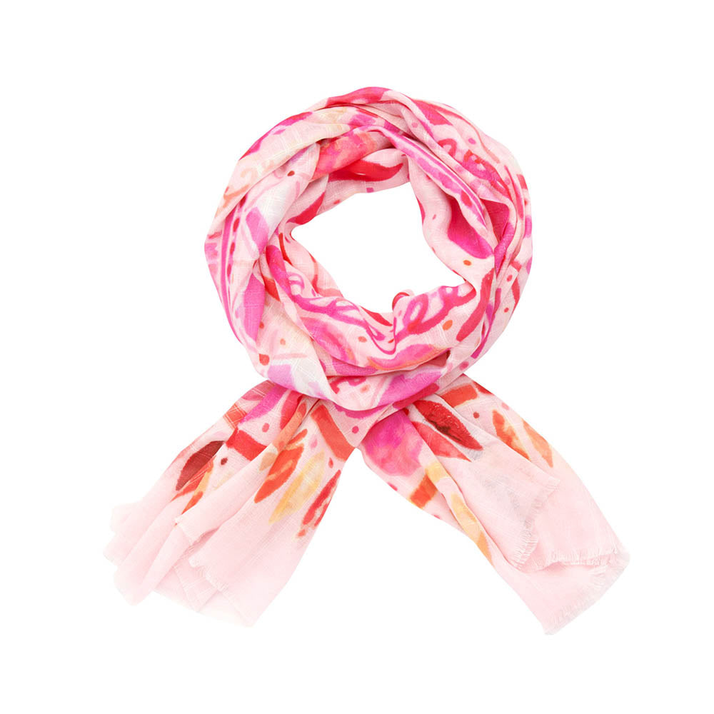 Sjaal - Lcscarves176 Multi Roze