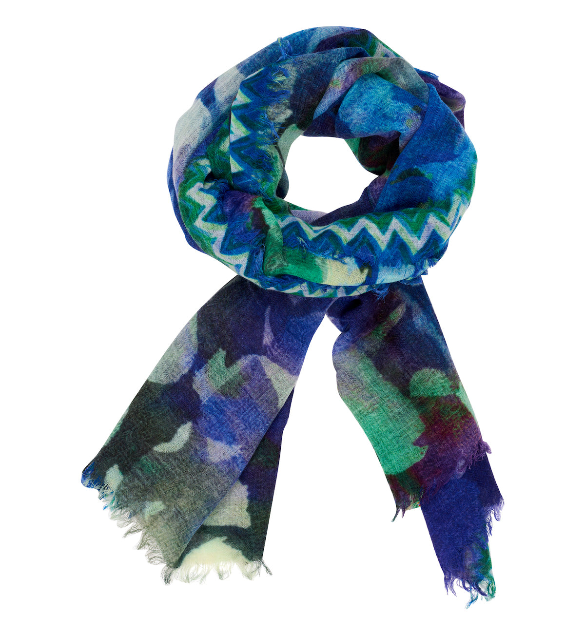 Sjaal - Lcscarves189 Multi Blauw