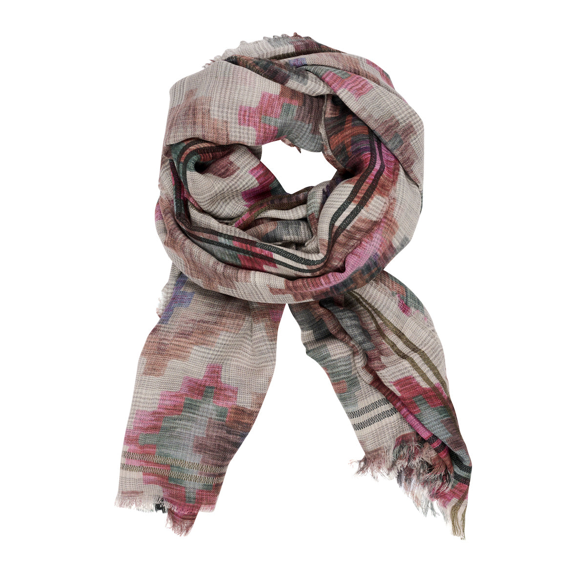Sjaal - Lcscarves192 Multicolor 3