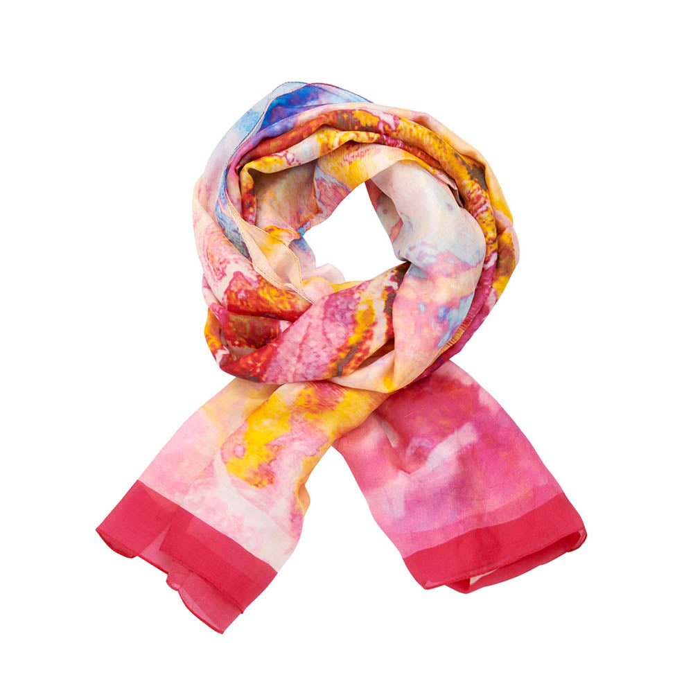 Sjaal - Lcscarves193 Multi Fuchsia