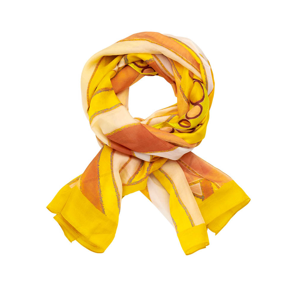 Sjaal - Lcscarves196 Multi Geel