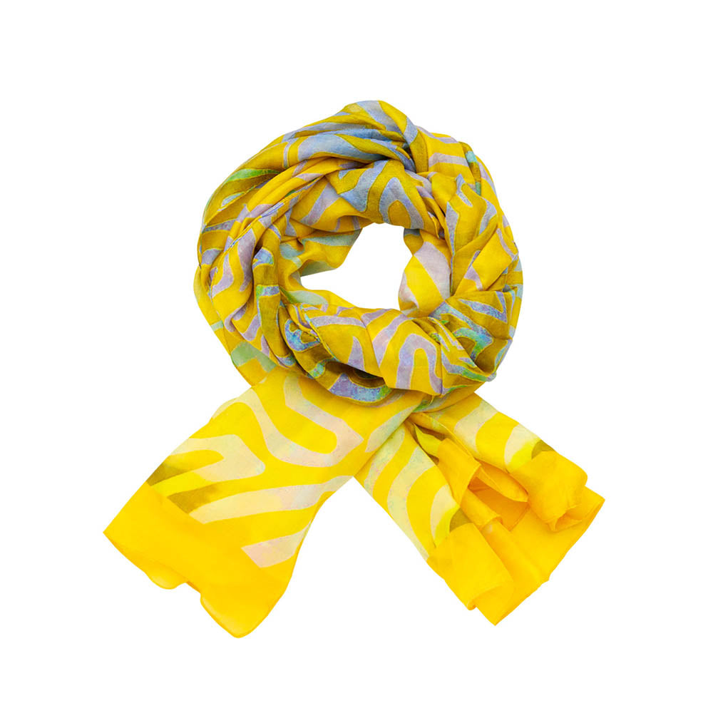 Sjaal - Lcscarves197 Multi Geel
