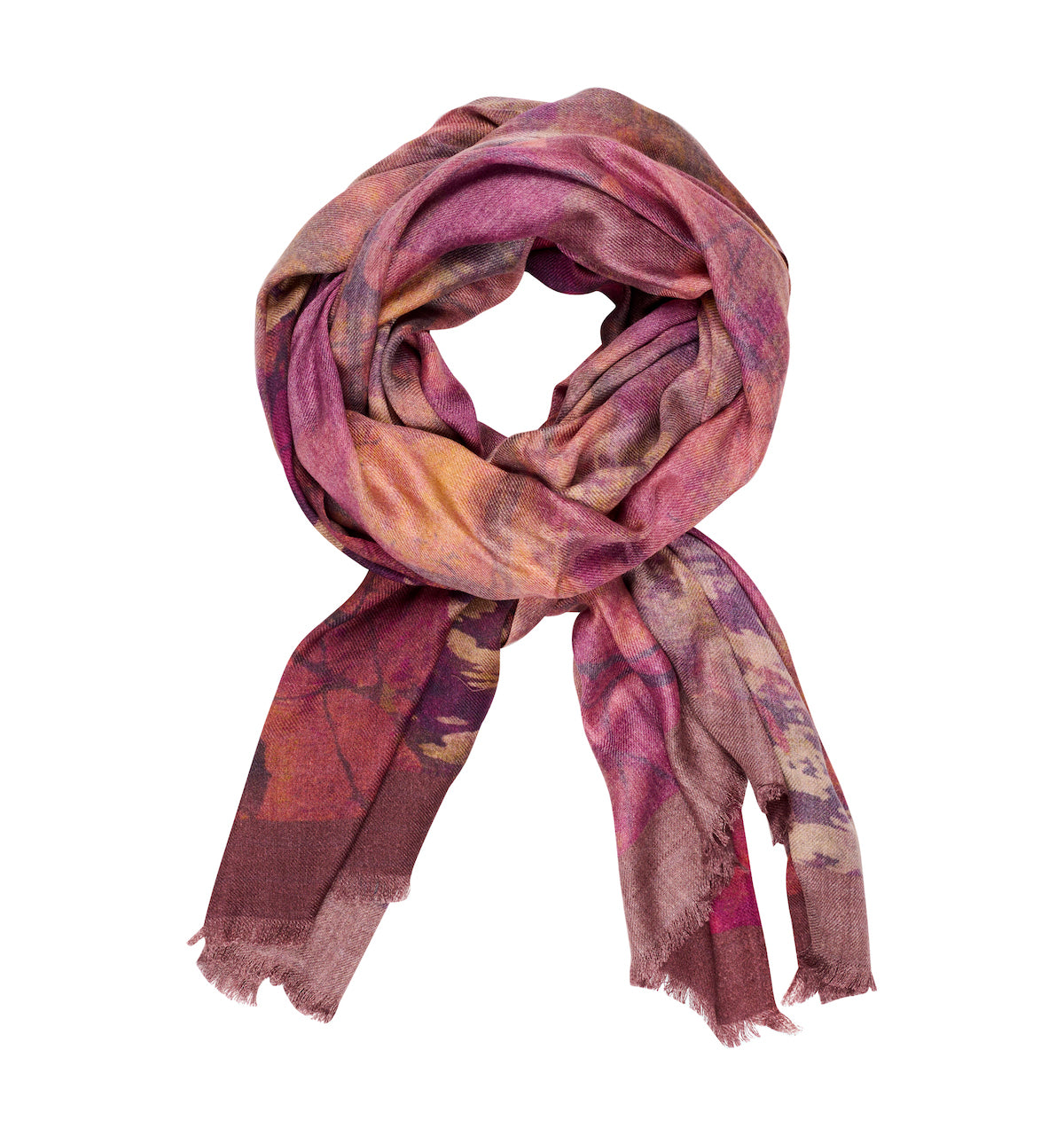 Sjaal - Lcscarves206 Bordeaux