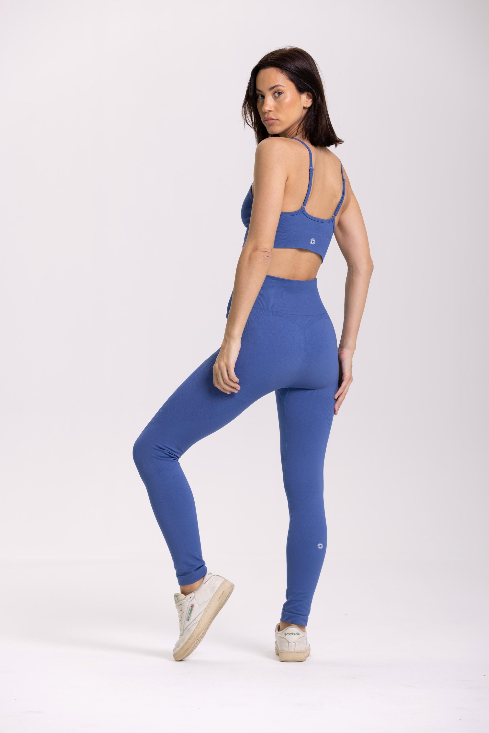 Naadloze Legging - Blauw