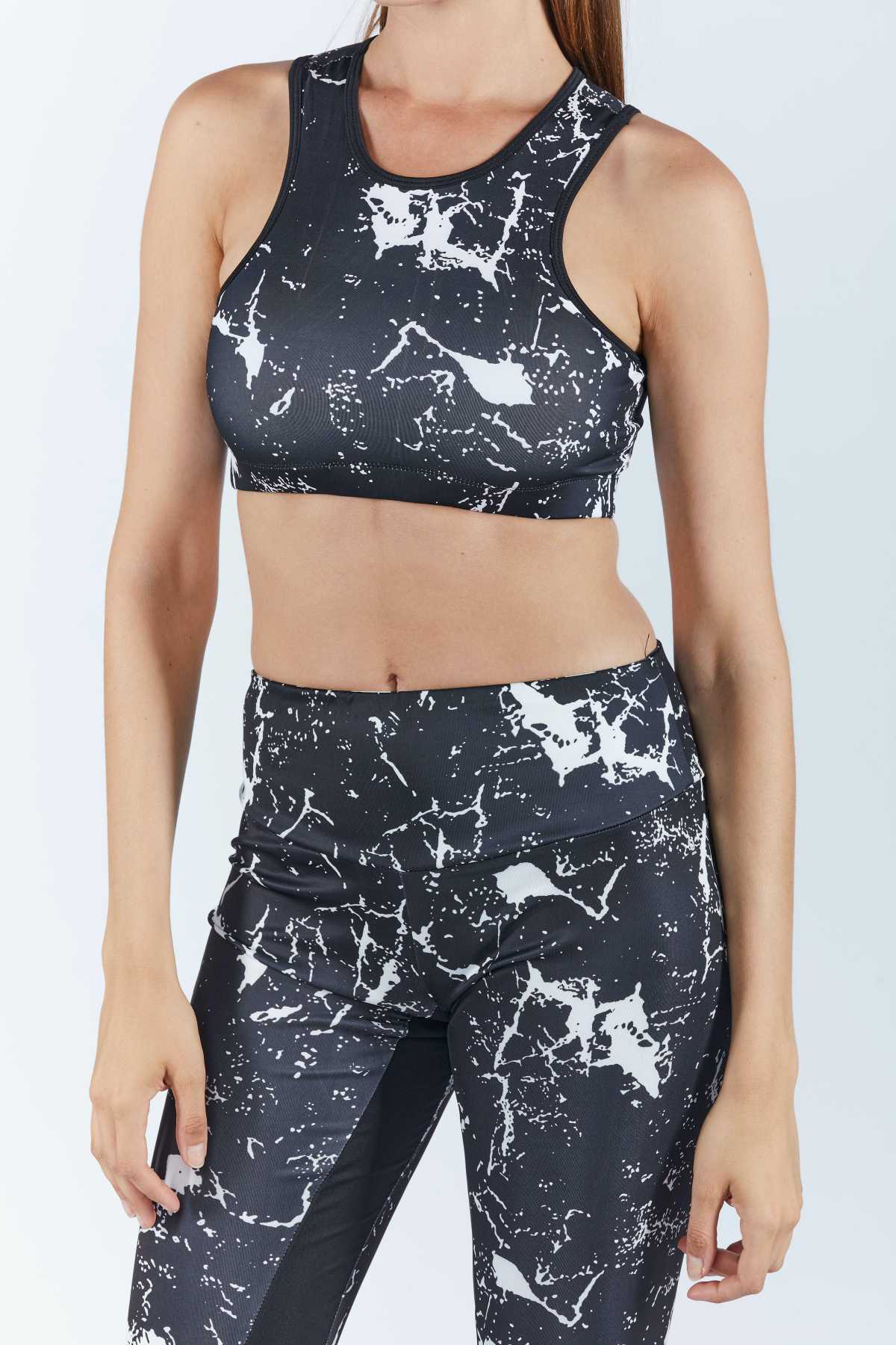 Legging Juls - Zwart/Wit