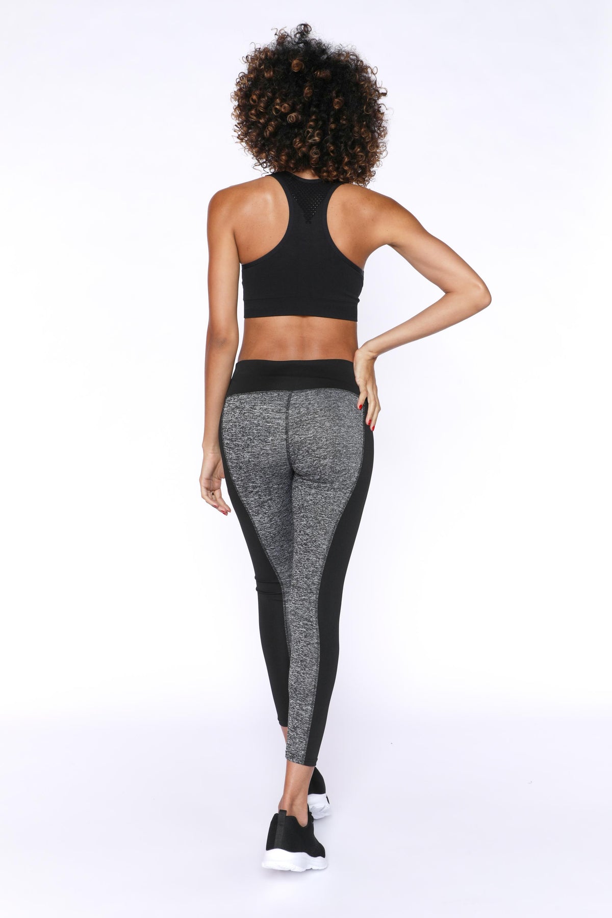 Legging Sara - Grijs/Zwart
