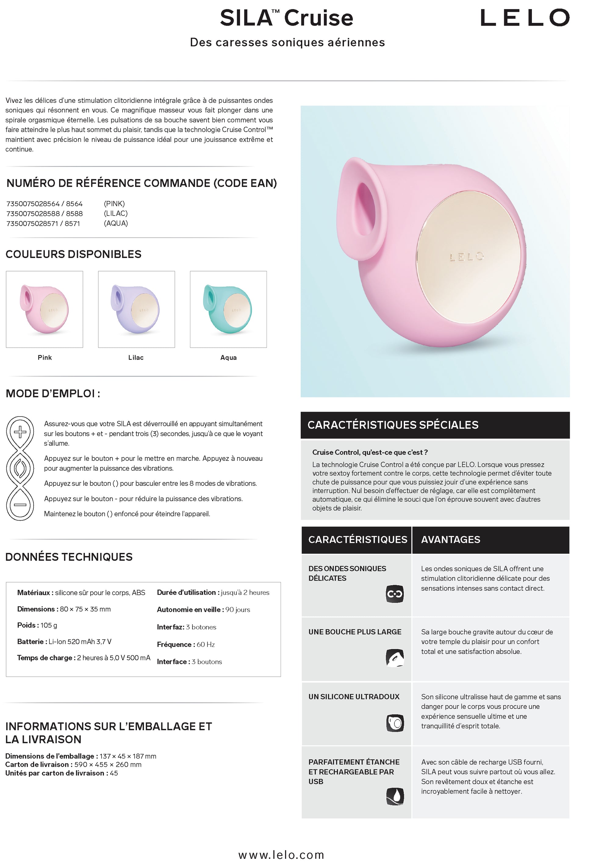 Sila Cruise Pink