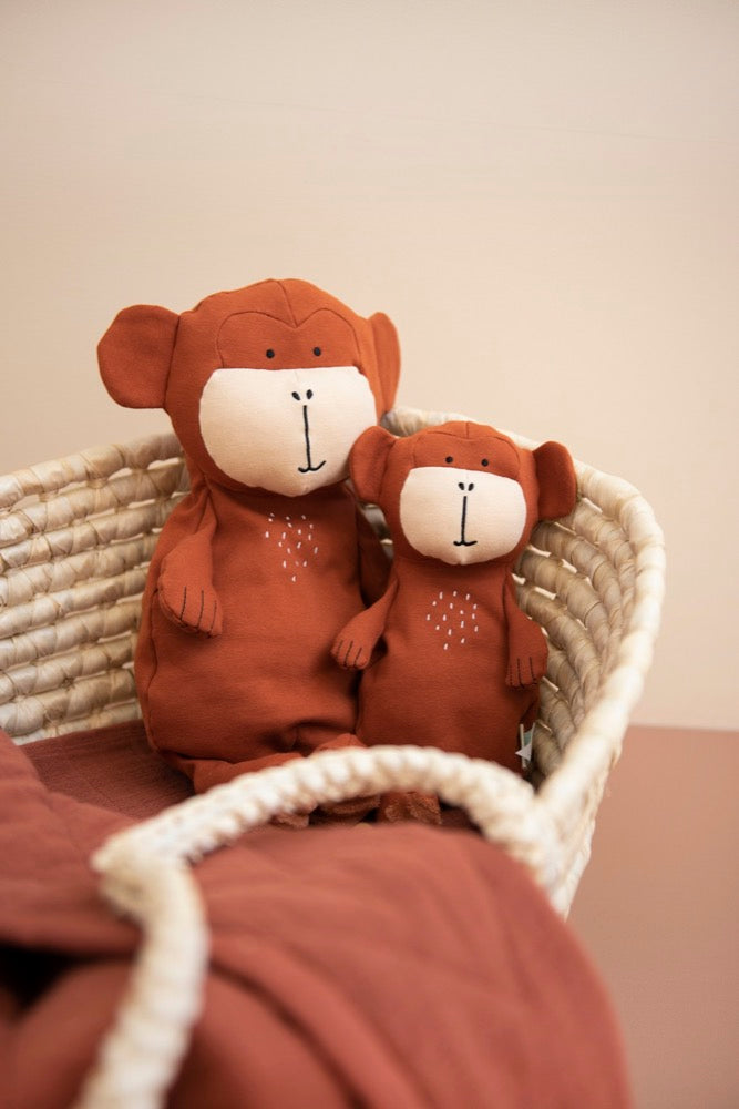 Knuffel groot - Mr. Monkey - SET OF 2 Pcs
