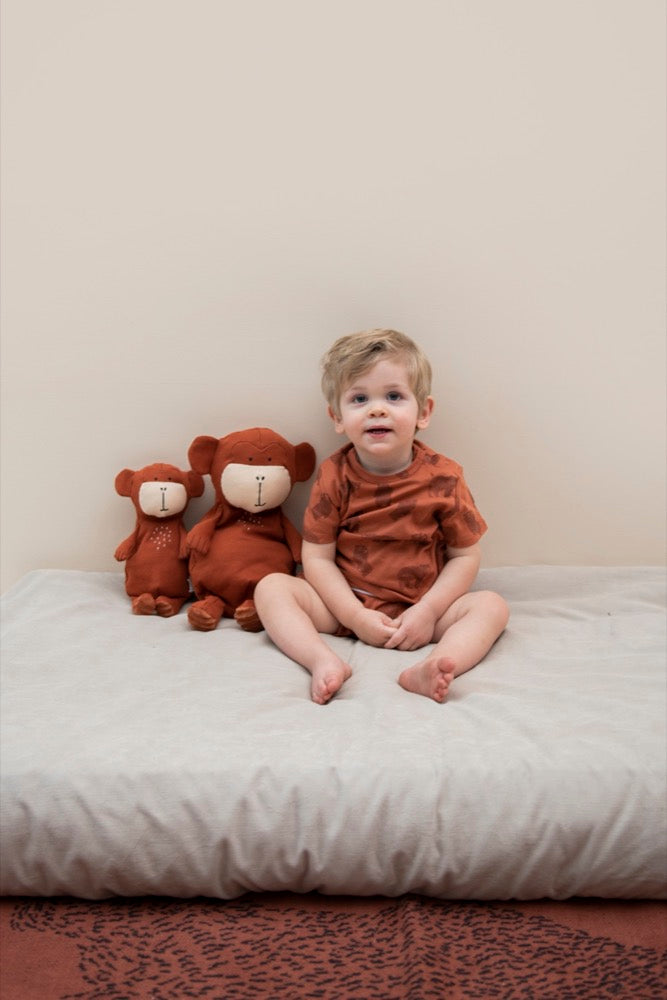 Knuffel groot - Mr. Monkey - SET OF 2 Pcs