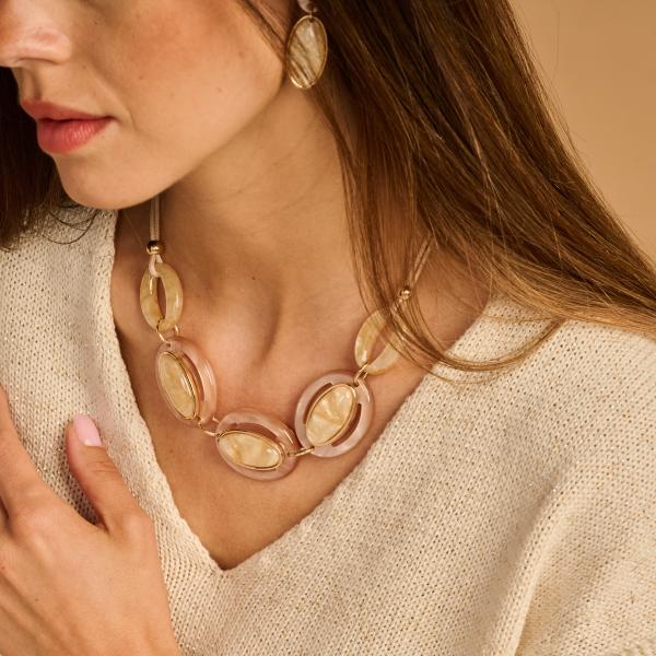 Collier - Karla Ecru