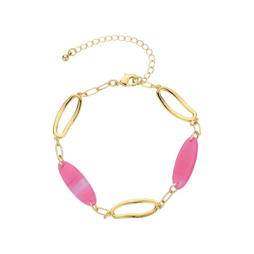 Bracelet - Macao Armband Fuchsia