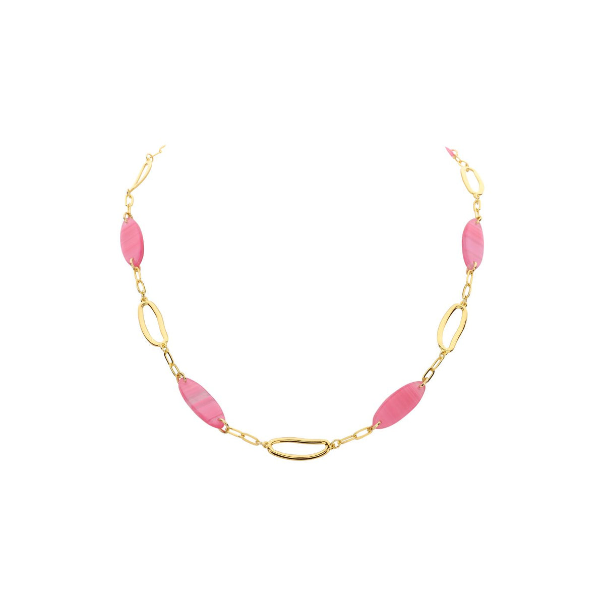 Halsketting - Macao Halsketting Fuchsia
