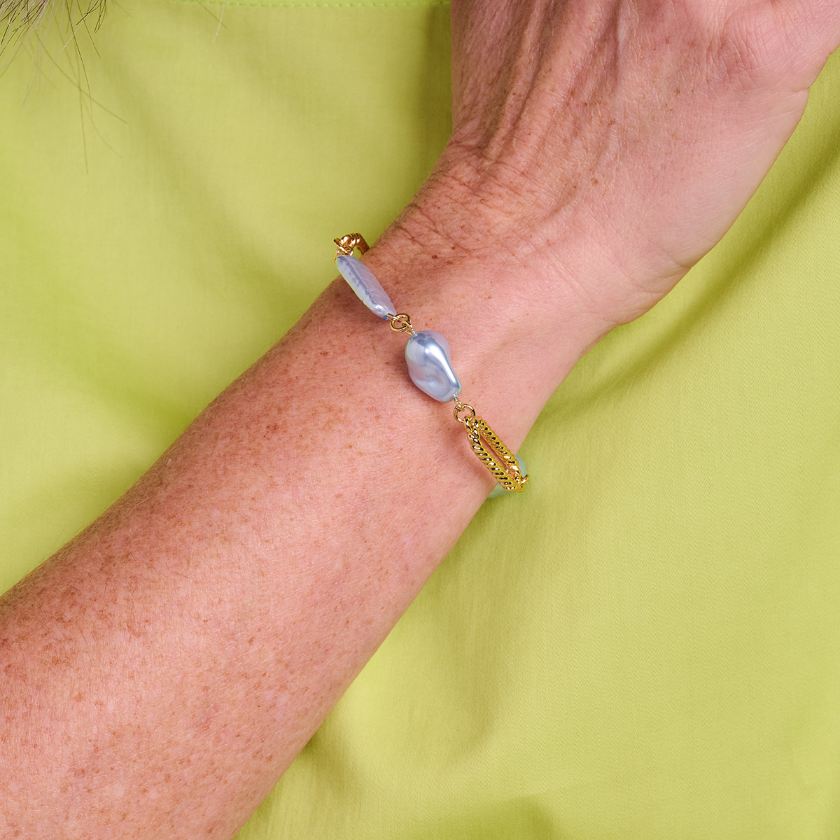 Armband - Dadelief Armband Lichtblauw
