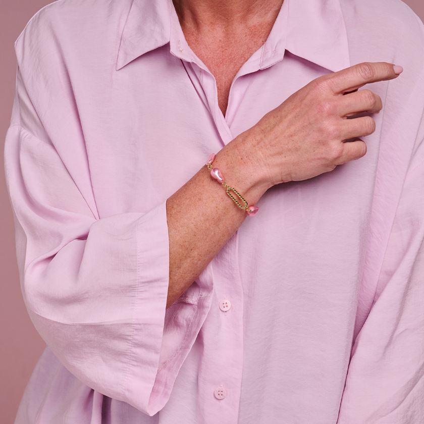 Armband - Dadelief Armband Lichtroze