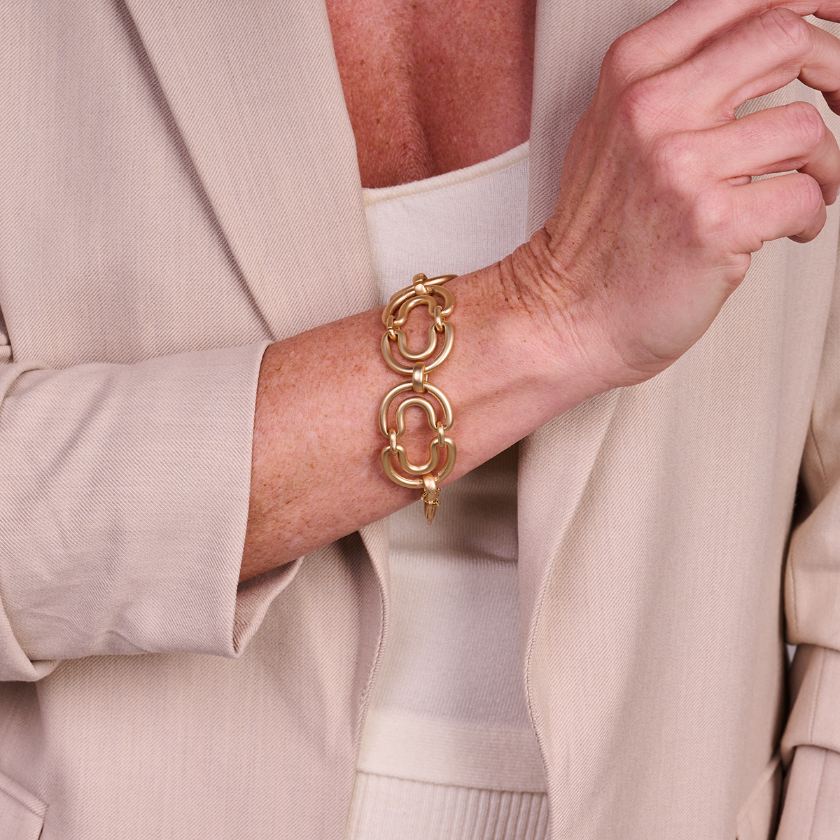 Armband - Damme Armband Goudkleurig Mat