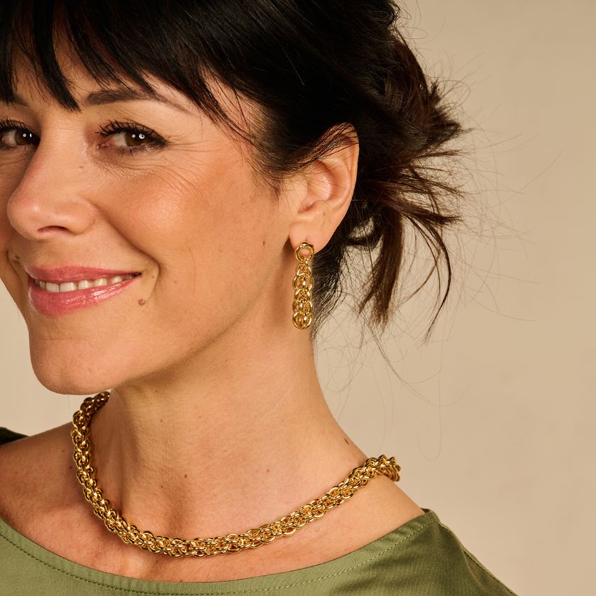Collier - Debbie Halsketting Goudkleurig