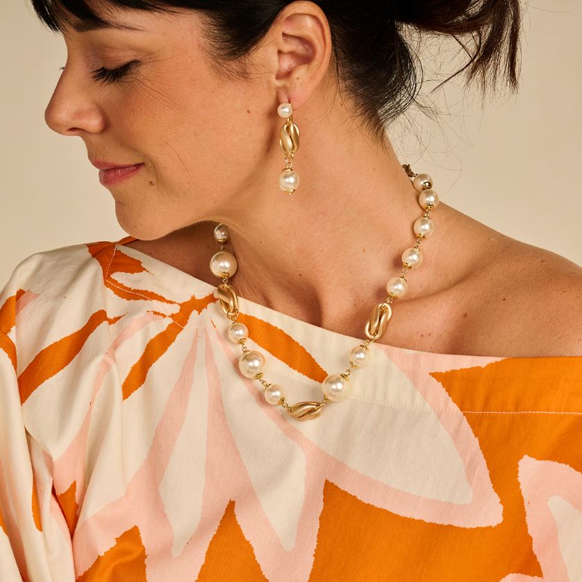 Collier - Dubai Halsketting Parelmoer