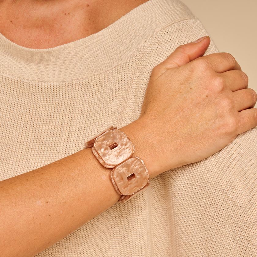 Armband - Kab16 Armband Beige