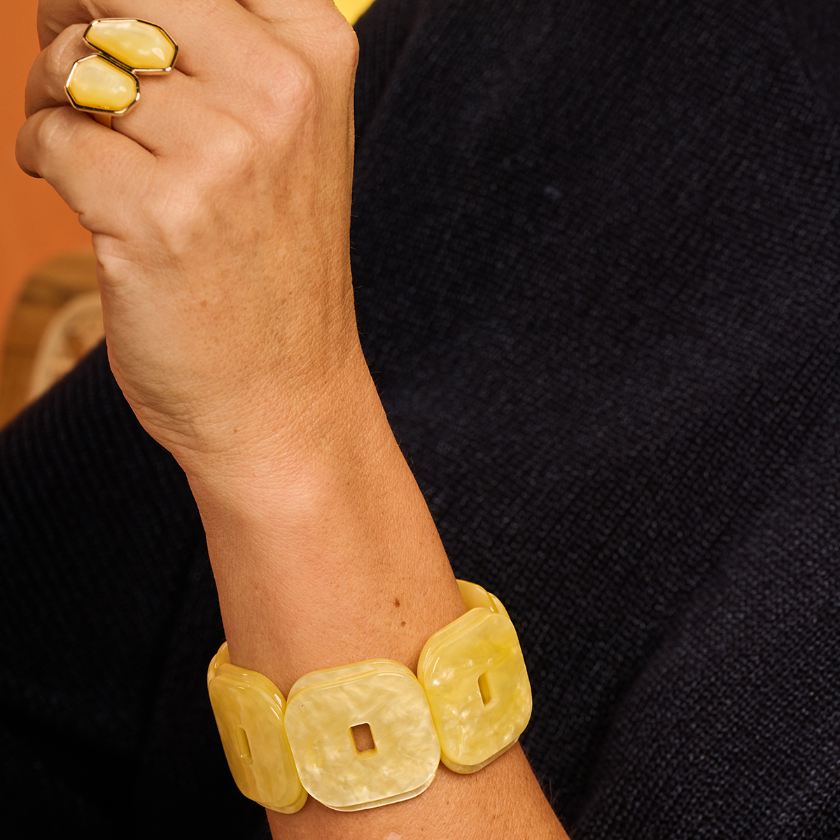 Armband - Kab16 Armband Geel