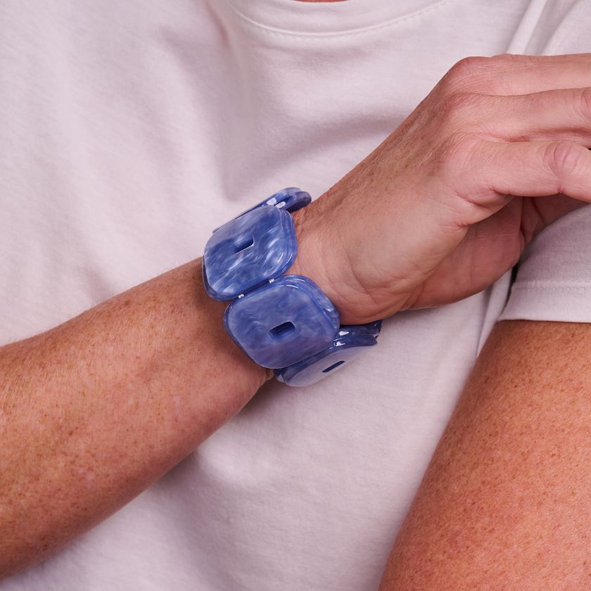 Armband - Kab16 Armband Lichtblauw