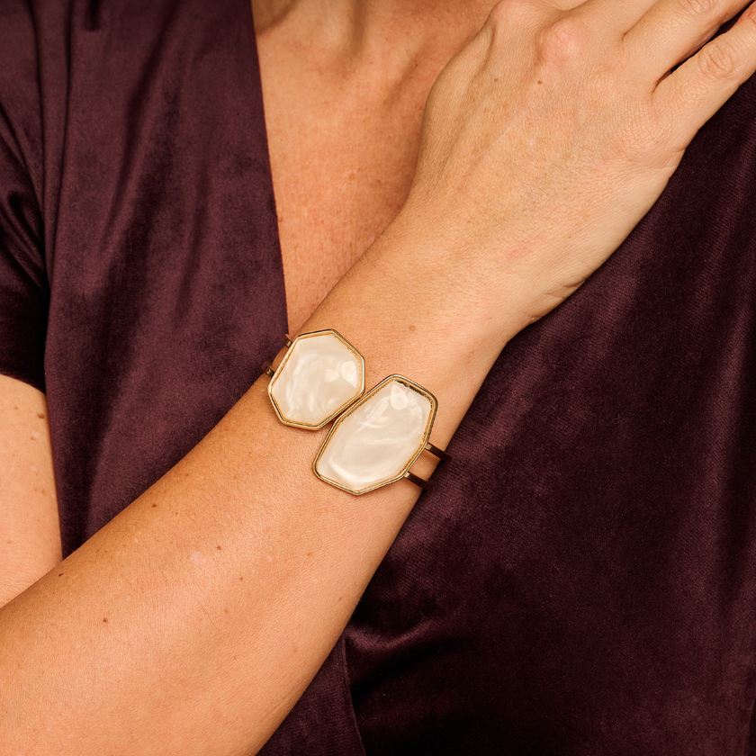 Armband - Kab17 Armband Ecru