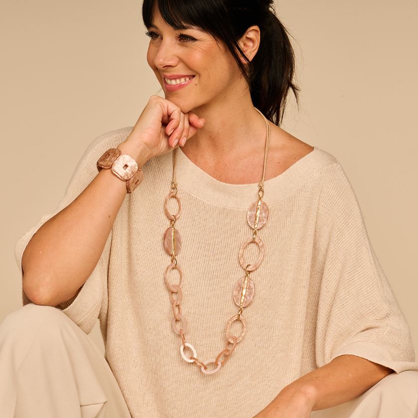 Armband - Kab16 Armband Beige
