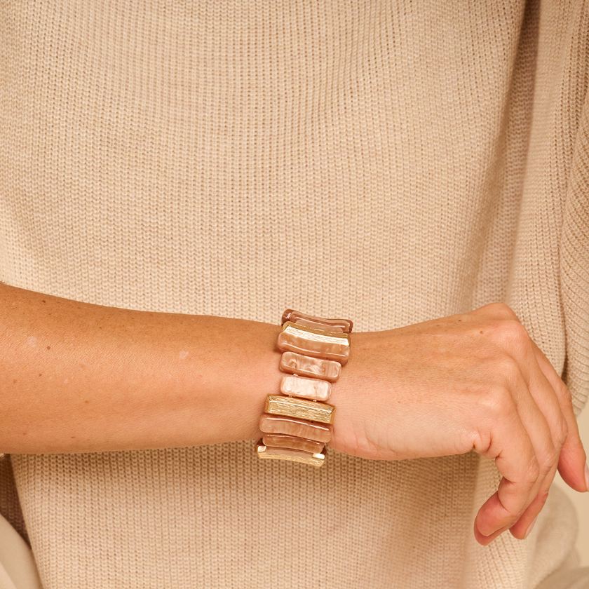 Armband - Konnor Armband Beige