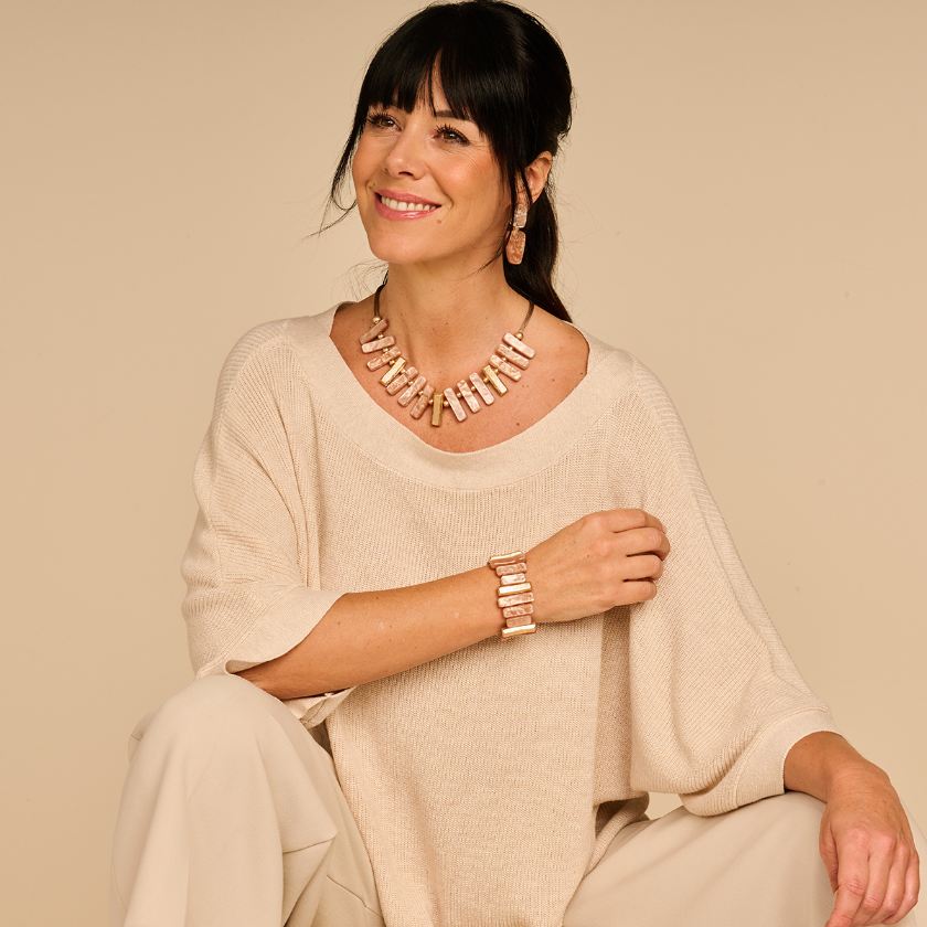 Armband - Konnor Armband Beige