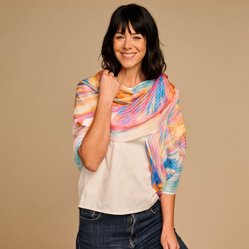 Sjaal - Lcscarves236 Sjaal Multicolor