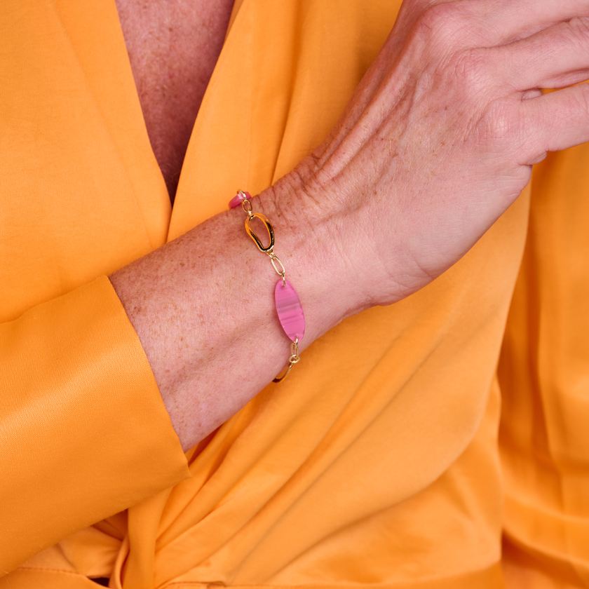 Bracelet - Macao Armband Fuchsia