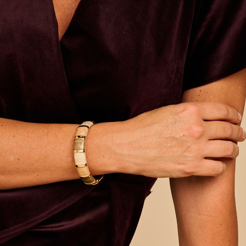 Armband - Owain Armband Multi Blauw