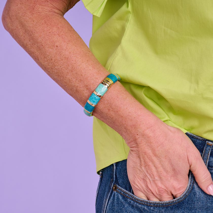 Armband - Owain Armband Multi Turquoise